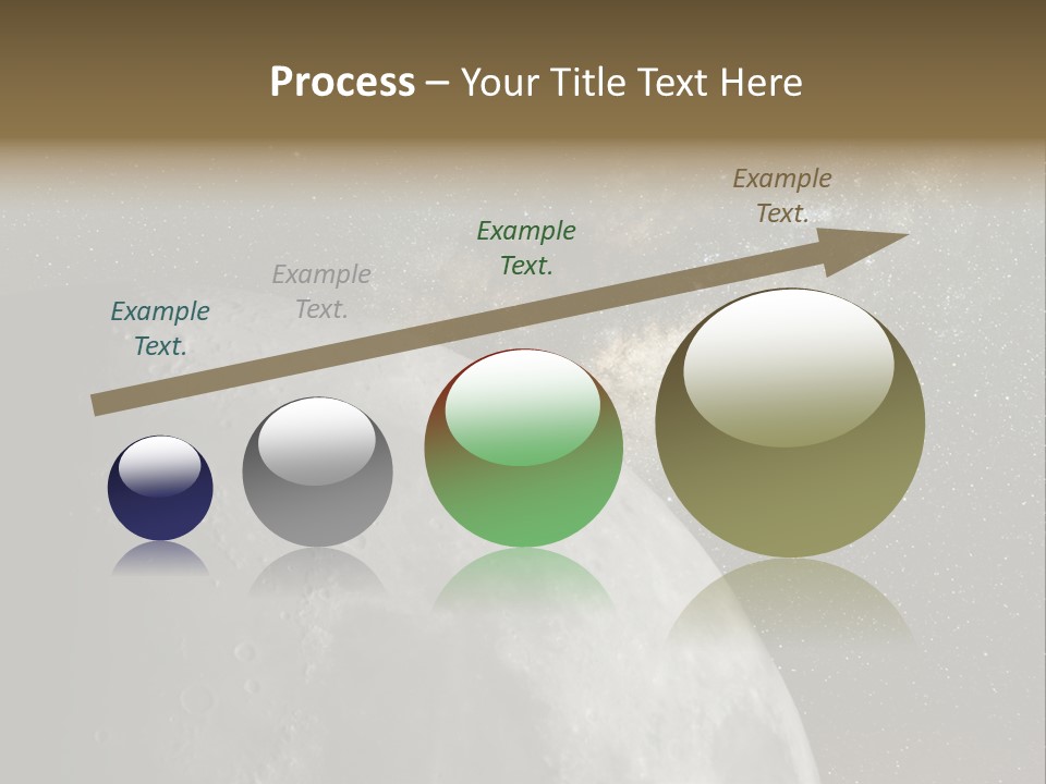 Real Constellation Night PowerPoint Template