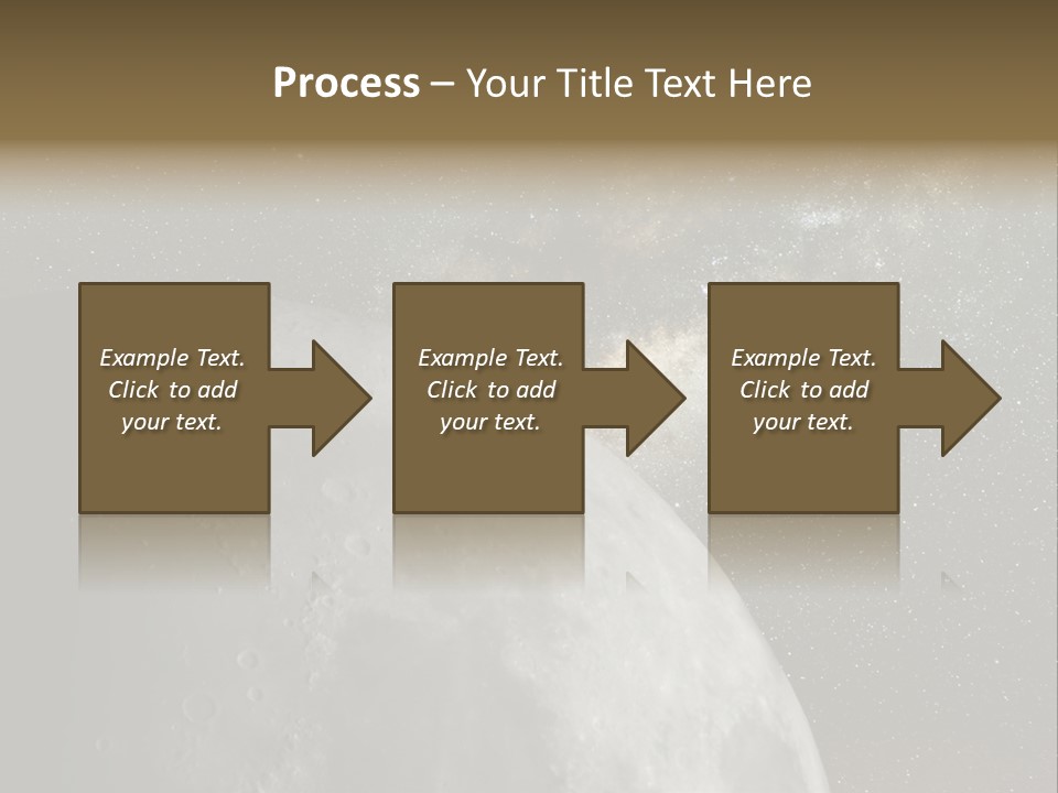 Real Constellation Night PowerPoint Template