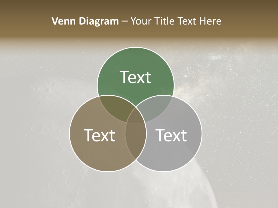 Real Constellation Night PowerPoint Template