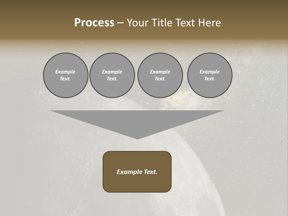 Real Constellation Night PowerPoint Template