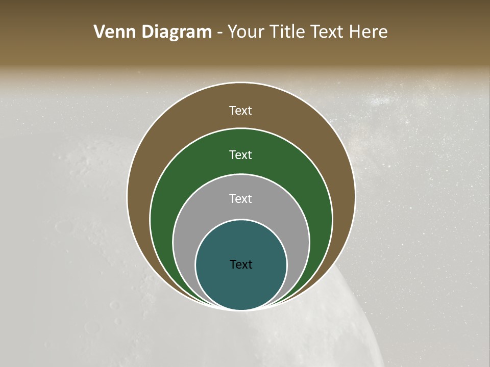 Real Constellation Night PowerPoint Template
