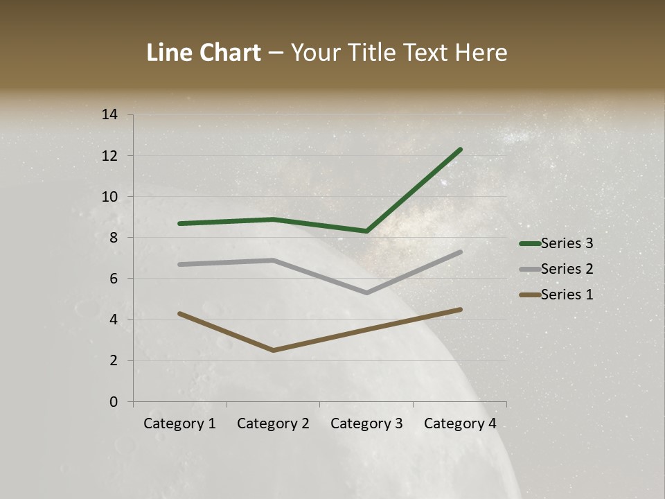 Real Constellation Night PowerPoint Template