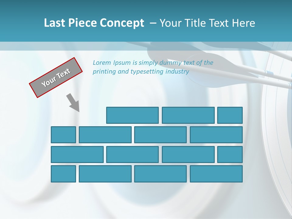 Arrow Performance Success PowerPoint Template