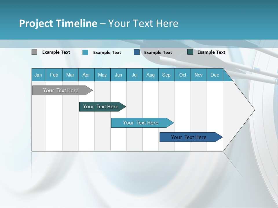 Arrow Performance Success PowerPoint Template