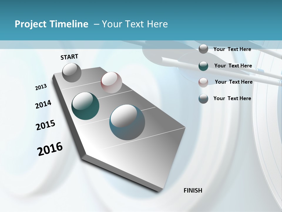 Arrow Performance Success PowerPoint Template