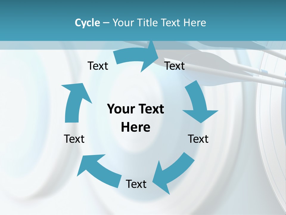 Arrow Performance Success PowerPoint Template