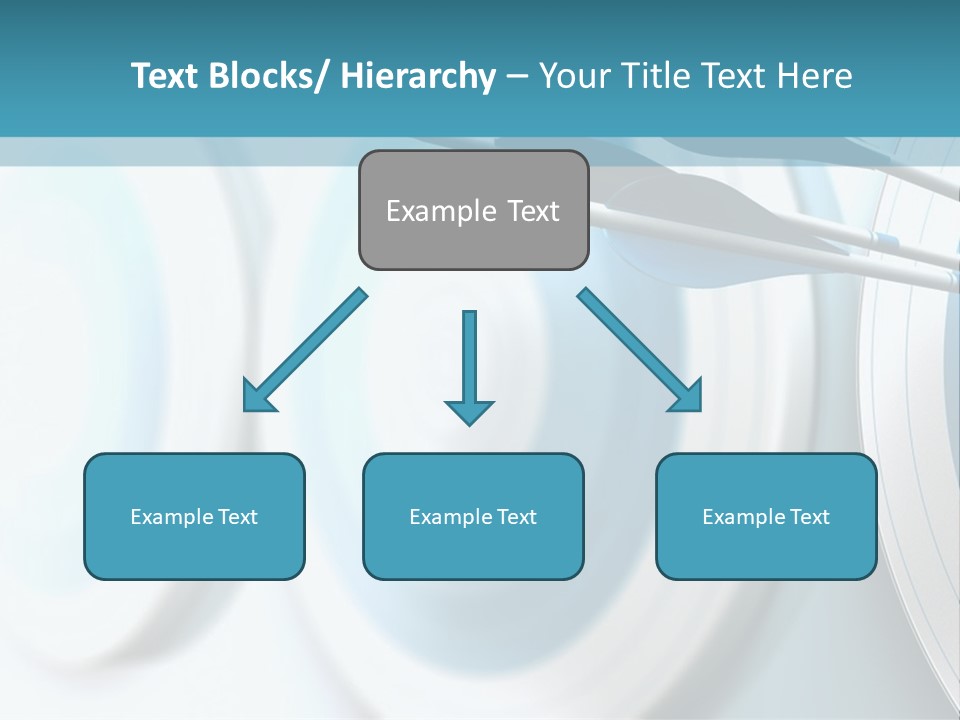 Arrow Performance Success PowerPoint Template