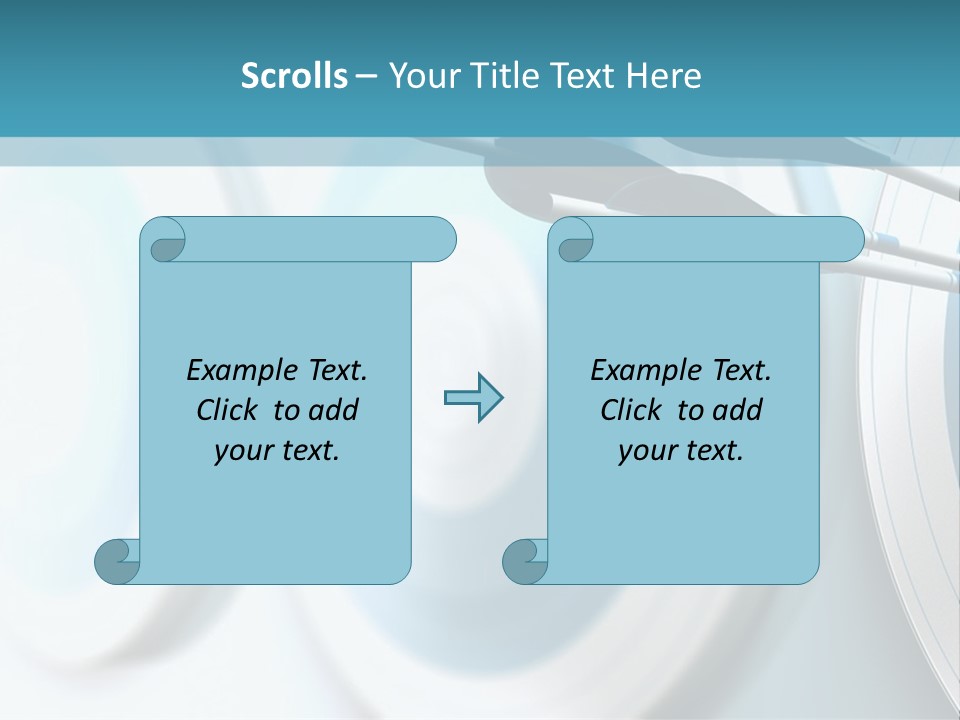 Arrow Performance Success PowerPoint Template