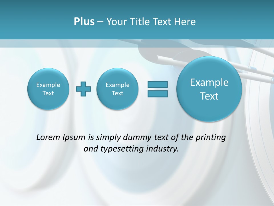 Arrow Performance Success PowerPoint Template