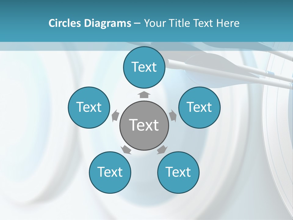 Arrow Performance Success PowerPoint Template