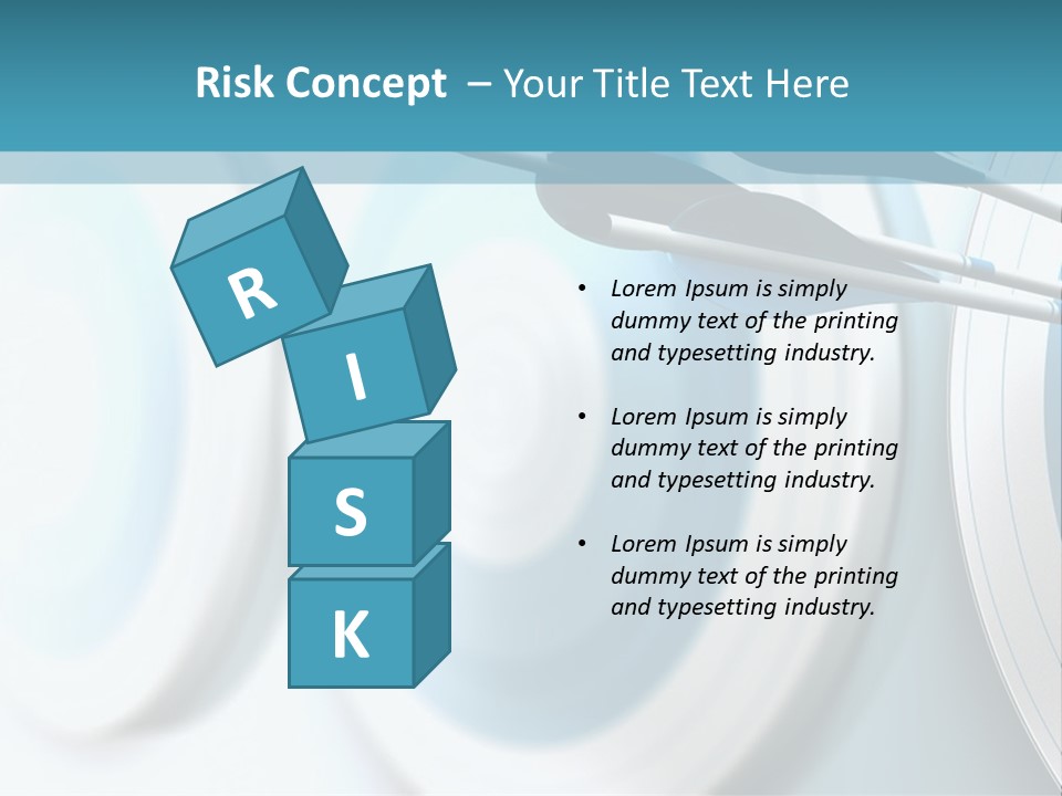 Arrow Performance Success PowerPoint Template