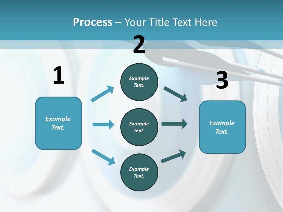 Arrow Performance Success PowerPoint Template