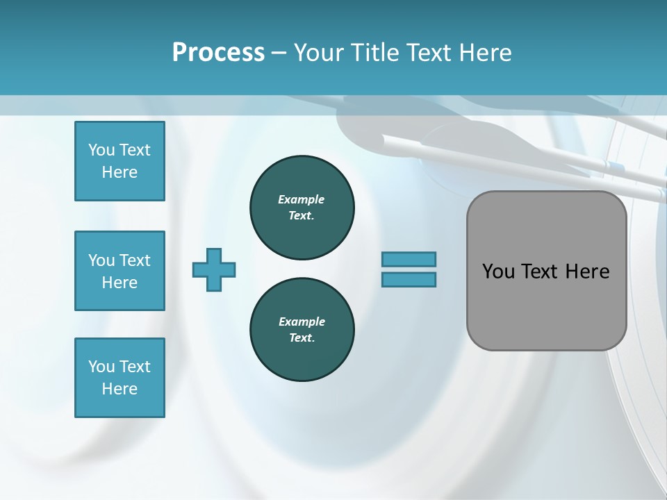 Arrow Performance Success PowerPoint Template