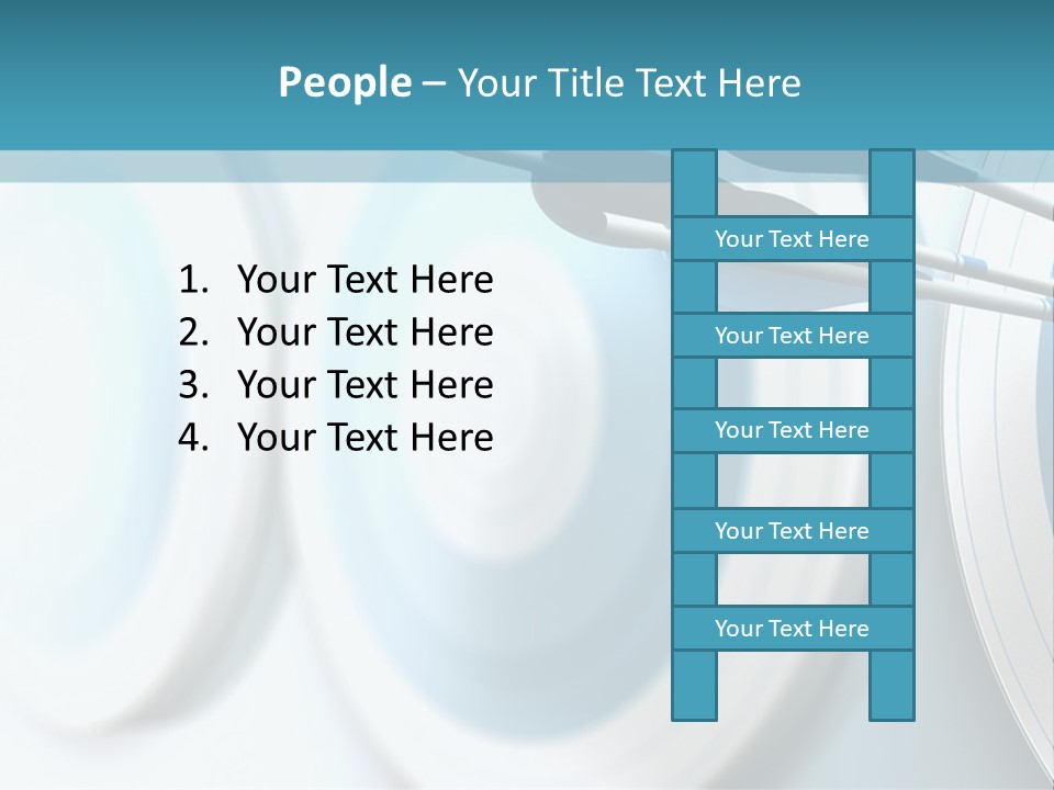 Arrow Performance Success PowerPoint Template