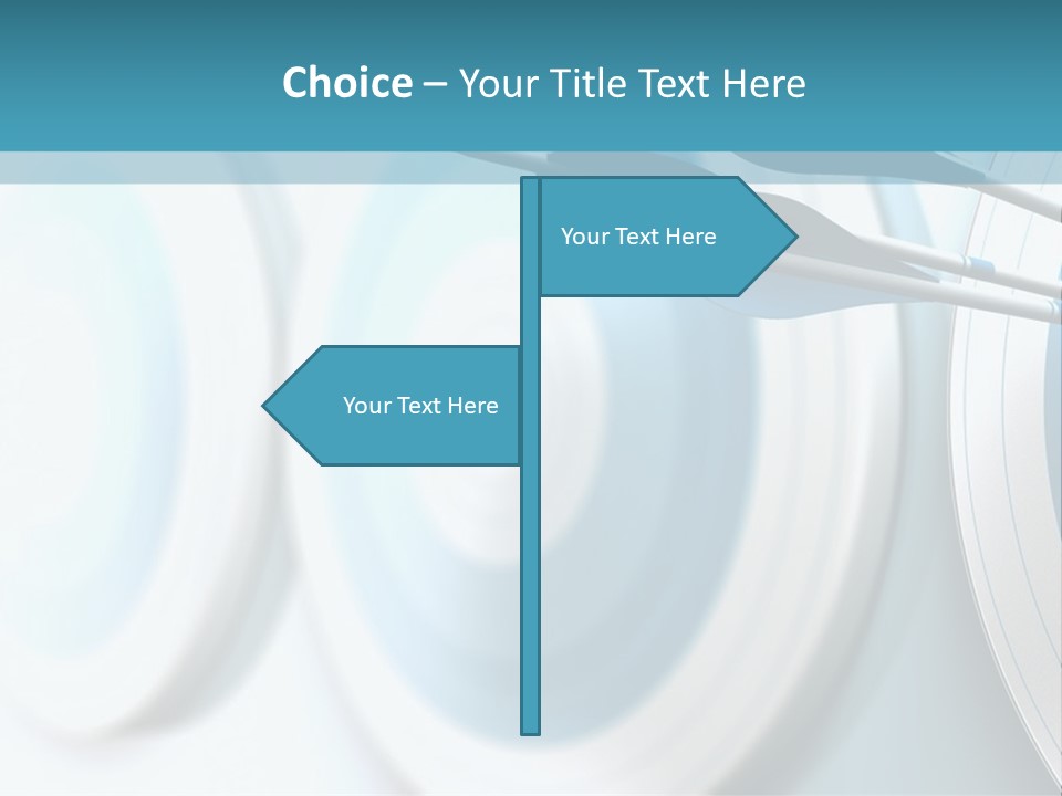 Arrow Performance Success PowerPoint Template