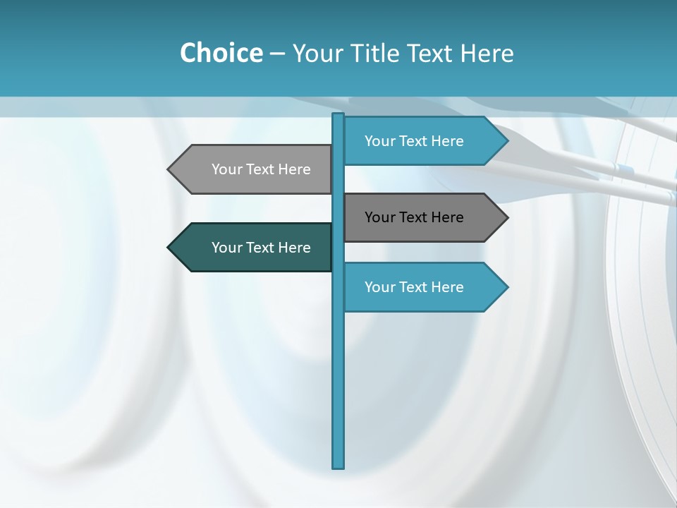 Arrow Performance Success PowerPoint Template