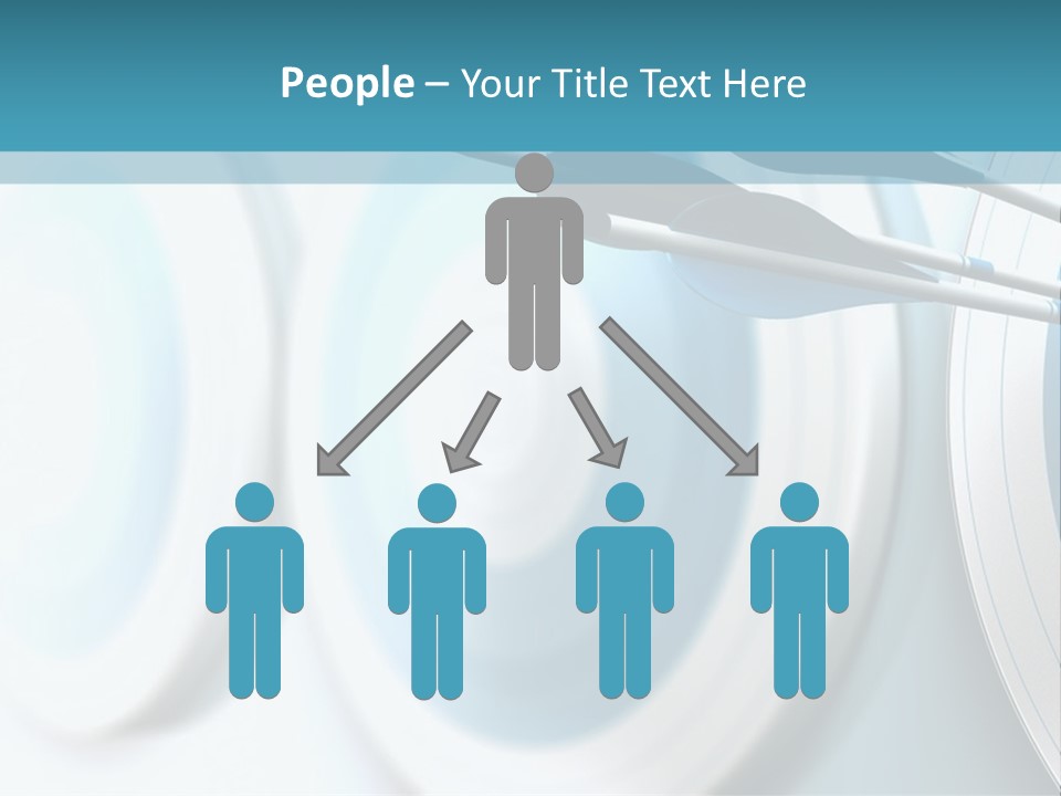 Arrow Performance Success PowerPoint Template