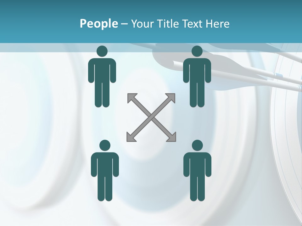 Arrow Performance Success PowerPoint Template