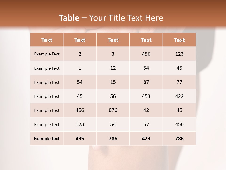 Bone Massage Health PowerPoint Template