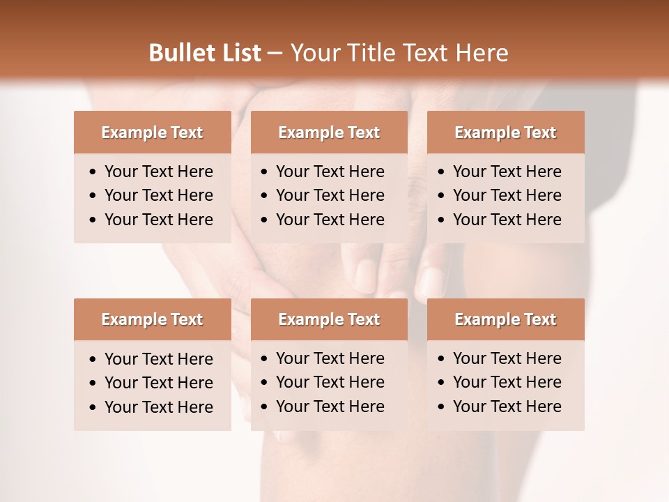 Bone Massage Health PowerPoint Template