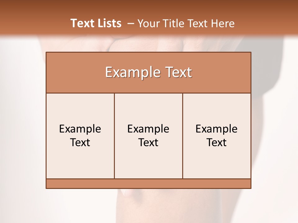 Bone Massage Health PowerPoint Template