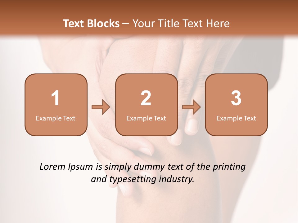 Bone Massage Health PowerPoint Template