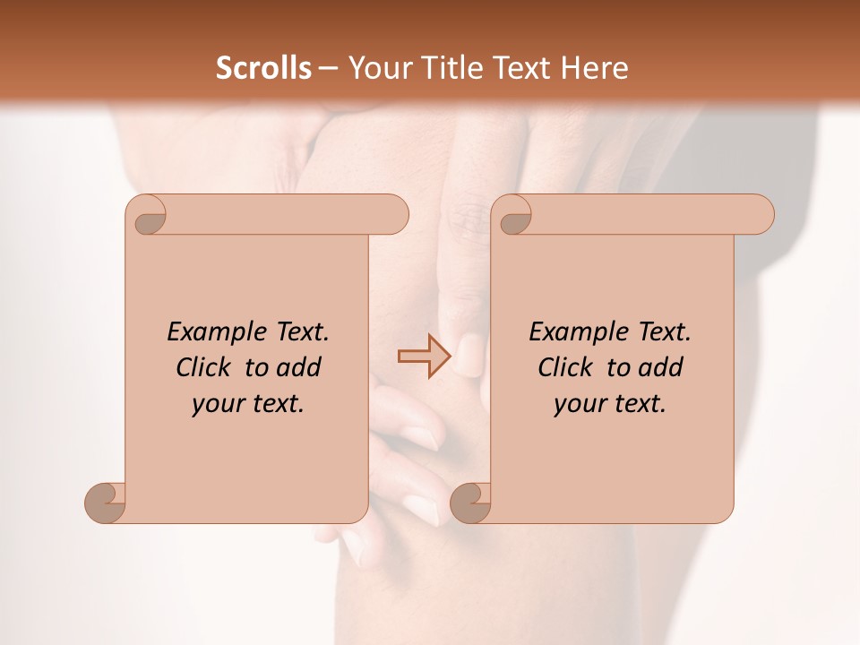 Bone Massage Health PowerPoint Template