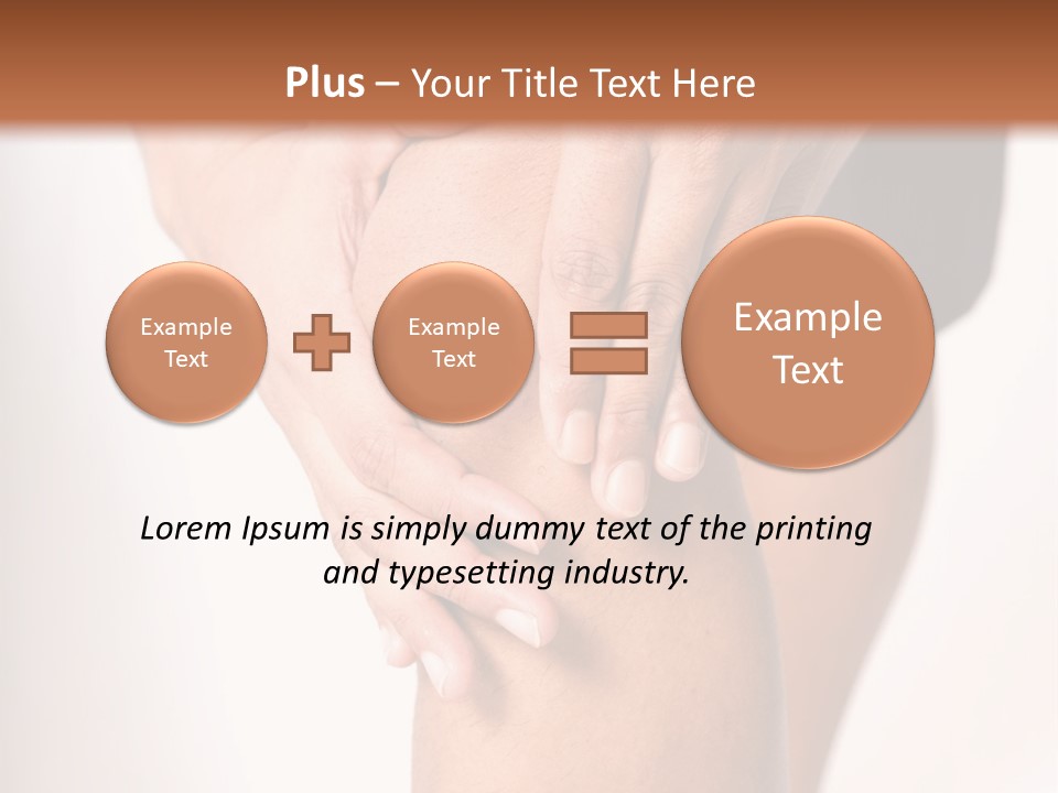 Bone Massage Health PowerPoint Template
