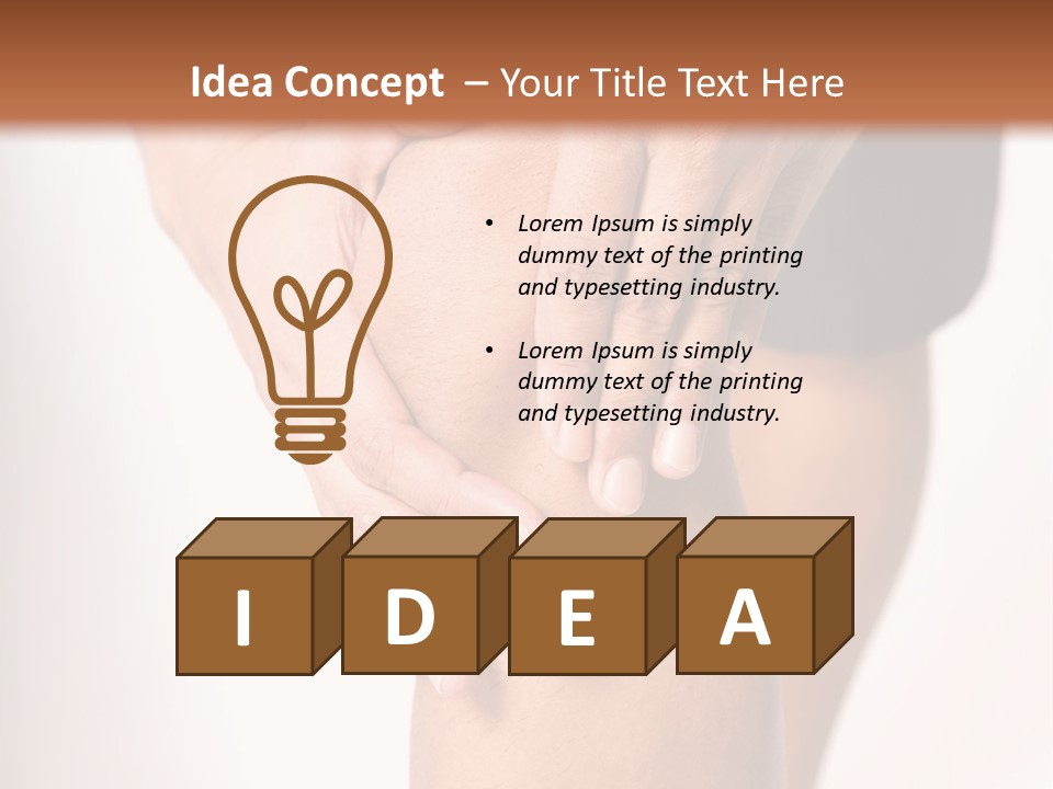 Bone Massage Health PowerPoint Template