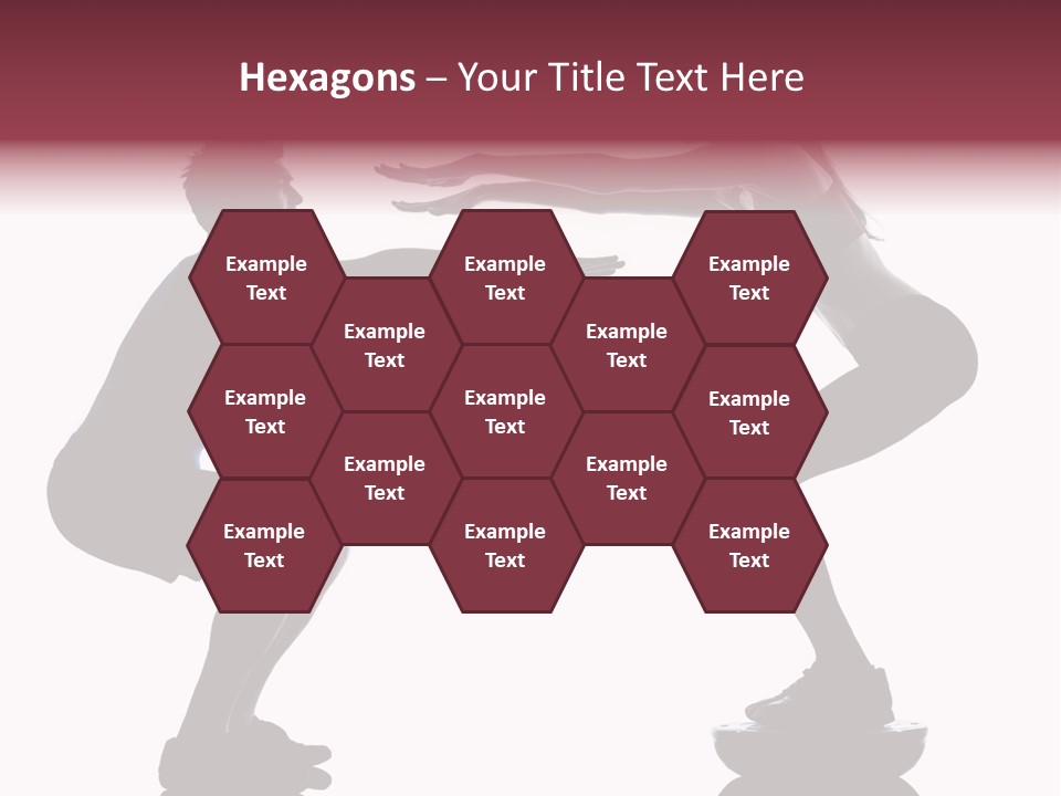 Body Building Gymnastic Instructor PowerPoint Template