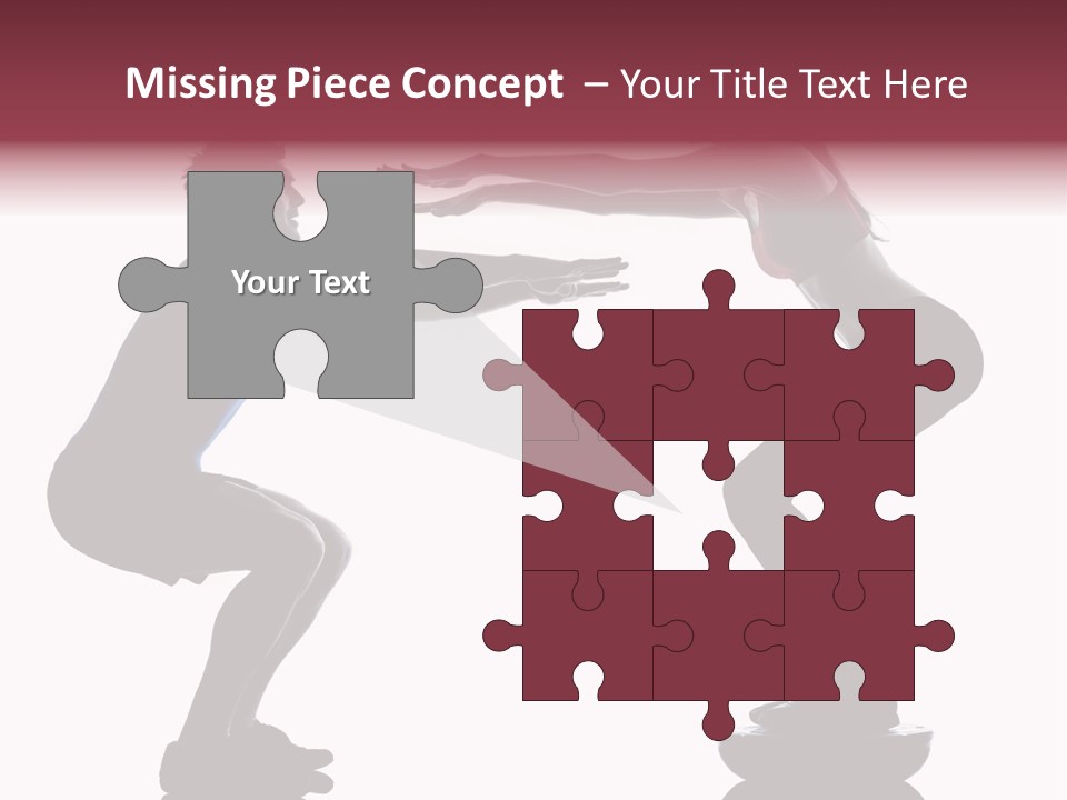 Body Building Gymnastic Instructor PowerPoint Template