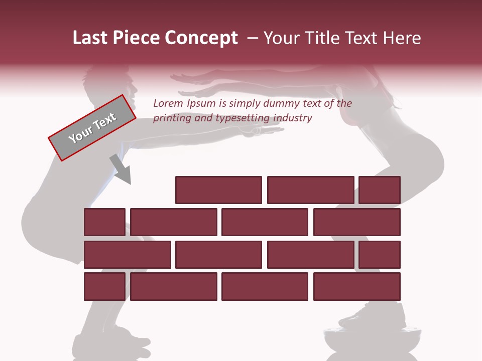 Body Building Gymnastic Instructor PowerPoint Template