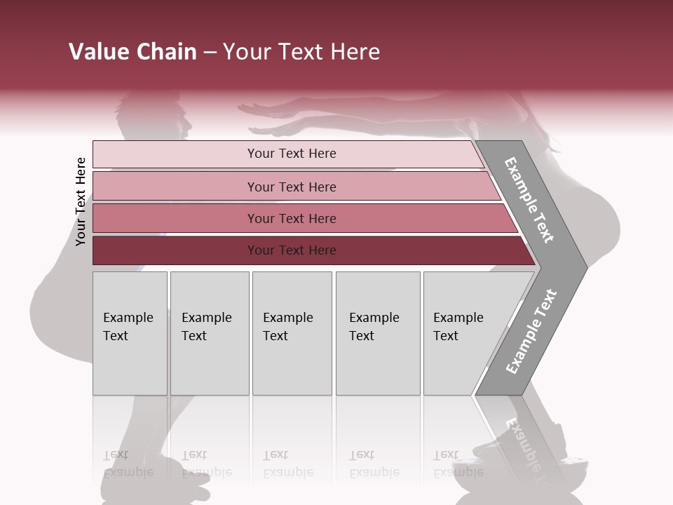 Body Building Gymnastic Instructor PowerPoint Template