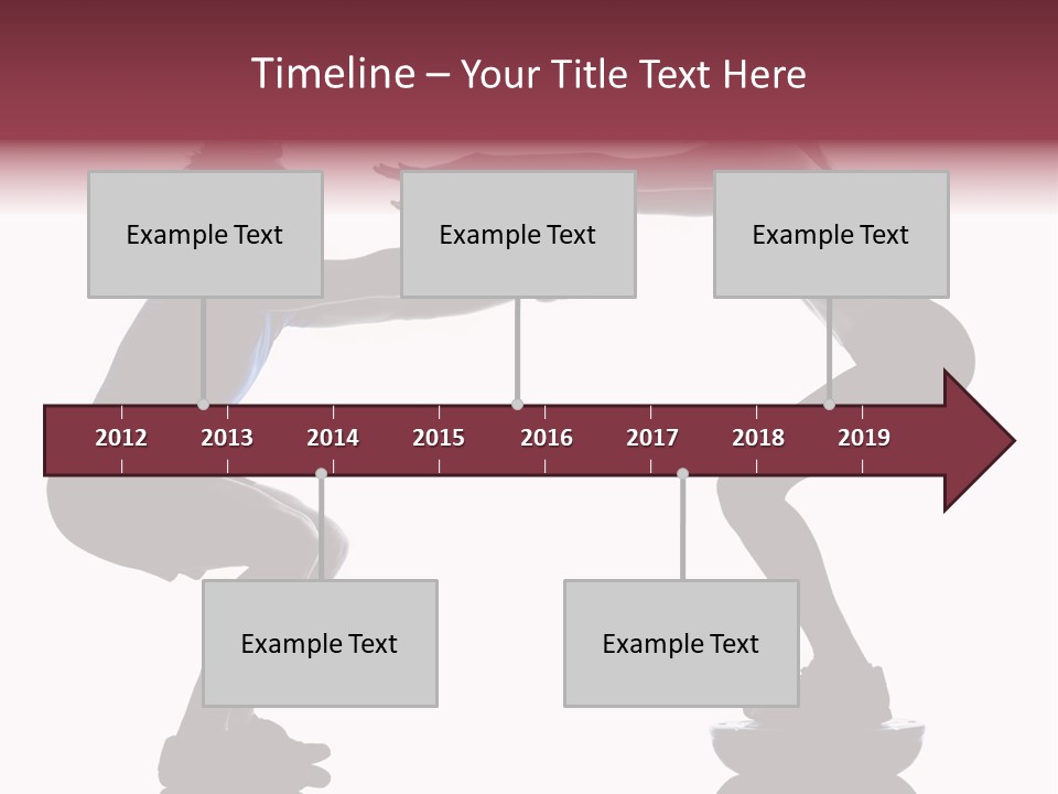 Body Building Gymnastic Instructor PowerPoint Template
