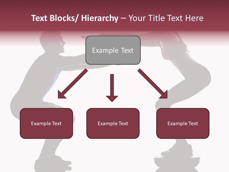 Body Building Gymnastic Instructor PowerPoint Template