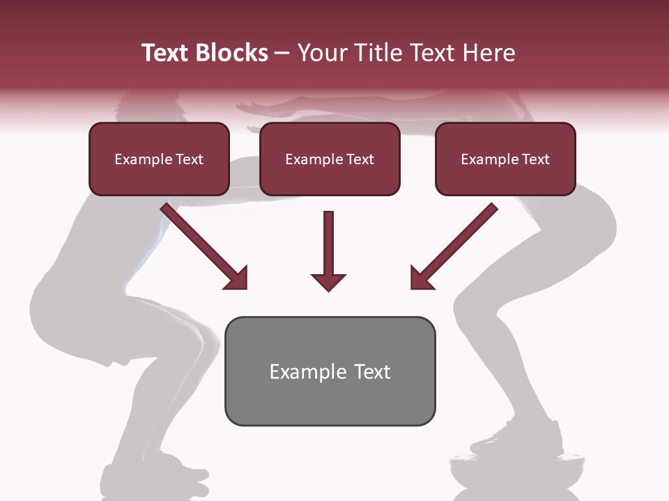 Body Building Gymnastic Instructor PowerPoint Template