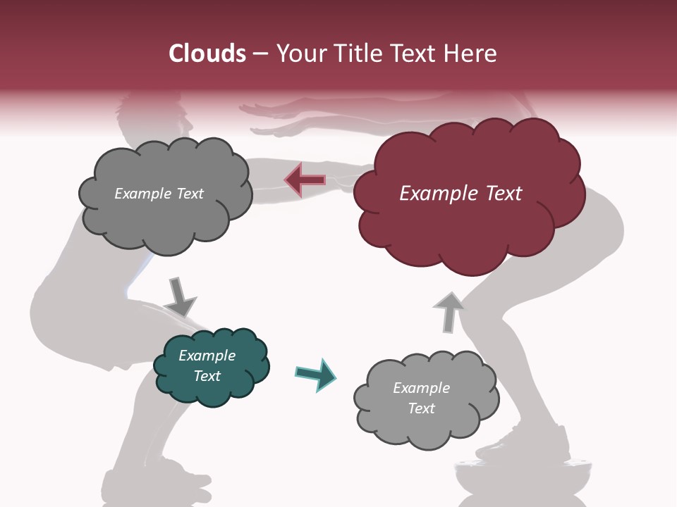 Body Building Gymnastic Instructor PowerPoint Template