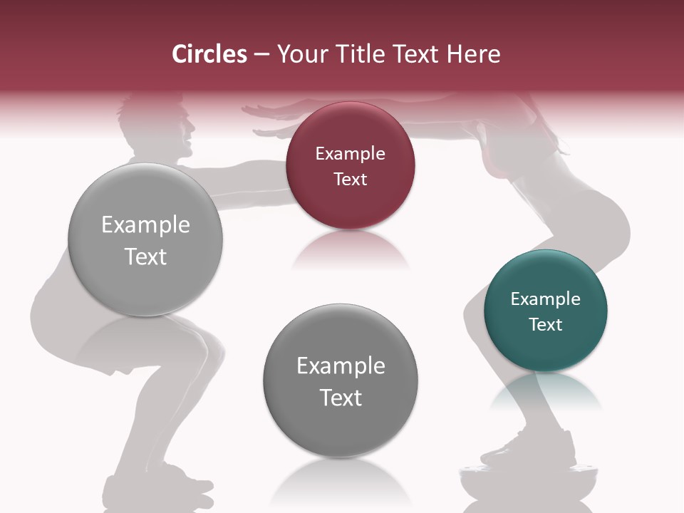 Body Building Gymnastic Instructor PowerPoint Template