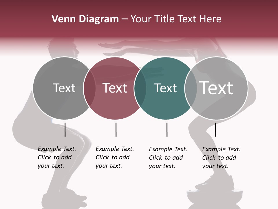 Body Building Gymnastic Instructor PowerPoint Template