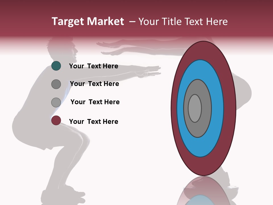 Body Building Gymnastic Instructor PowerPoint Template