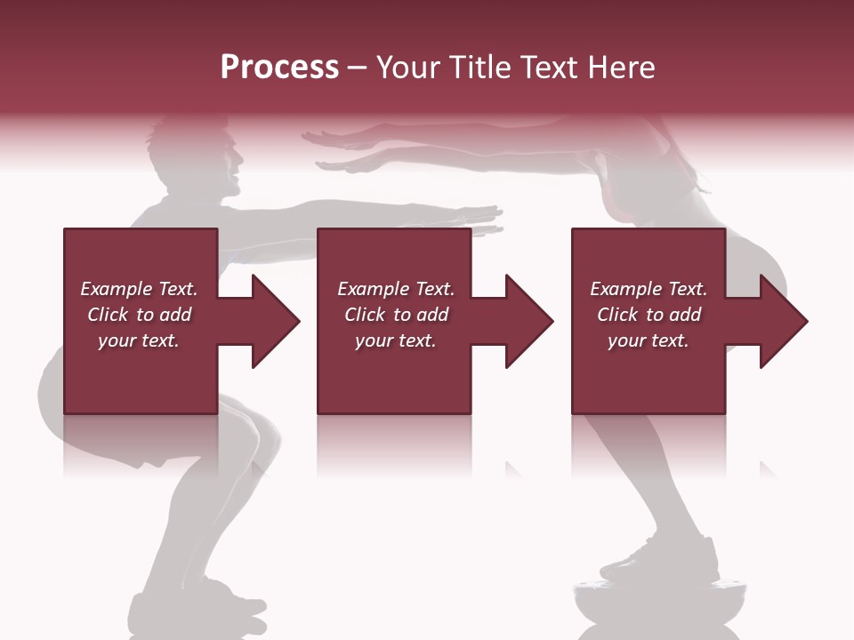 Body Building Gymnastic Instructor PowerPoint Template