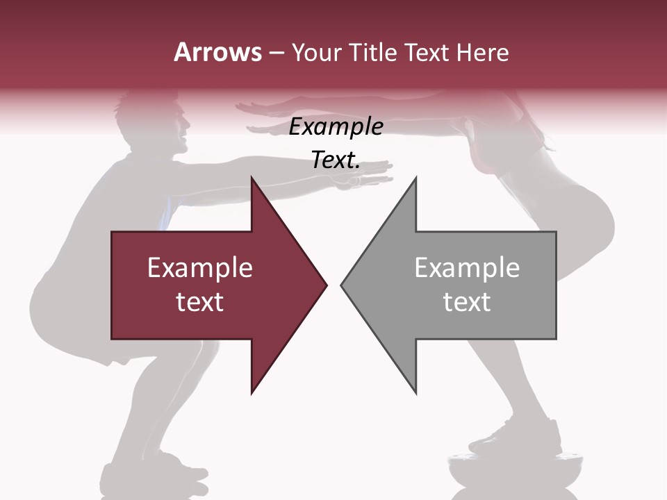 Body Building Gymnastic Instructor PowerPoint Template