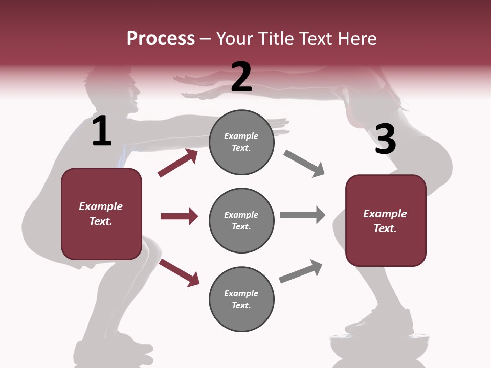 Body Building Gymnastic Instructor PowerPoint Template