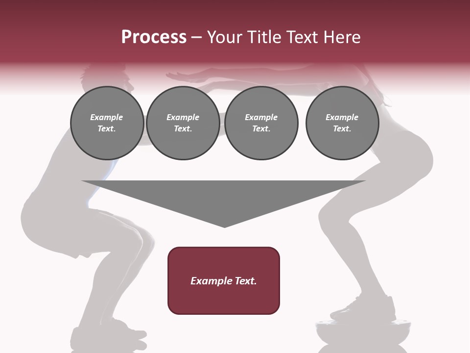 Body Building Gymnastic Instructor PowerPoint Template