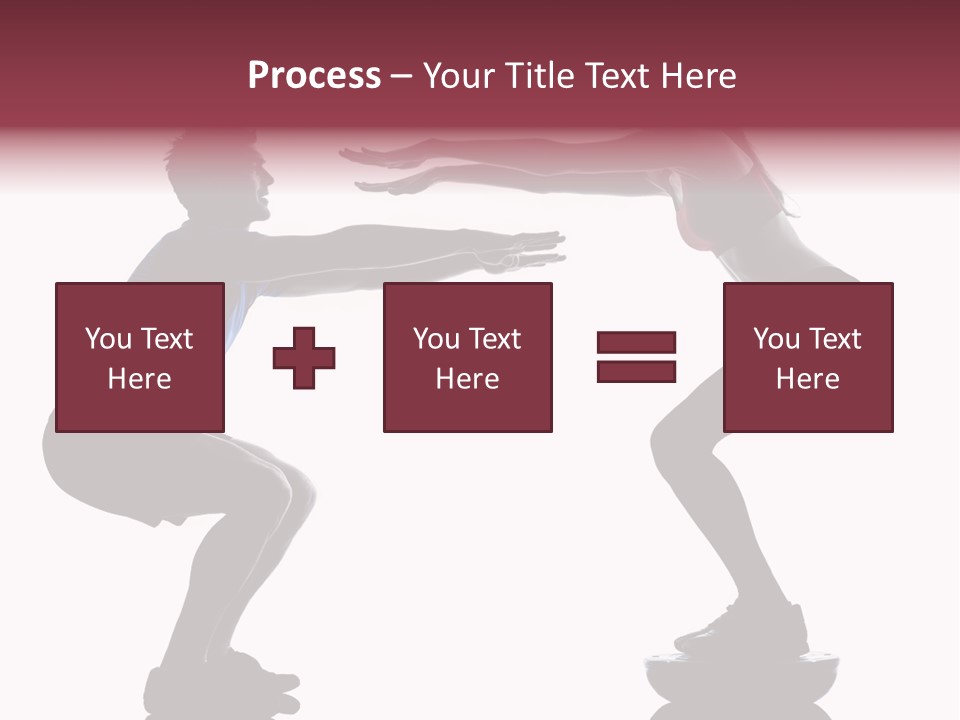 Body Building Gymnastic Instructor PowerPoint Template