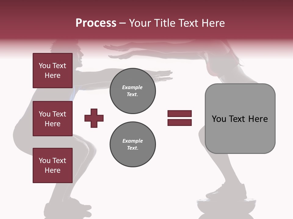 Body Building Gymnastic Instructor PowerPoint Template