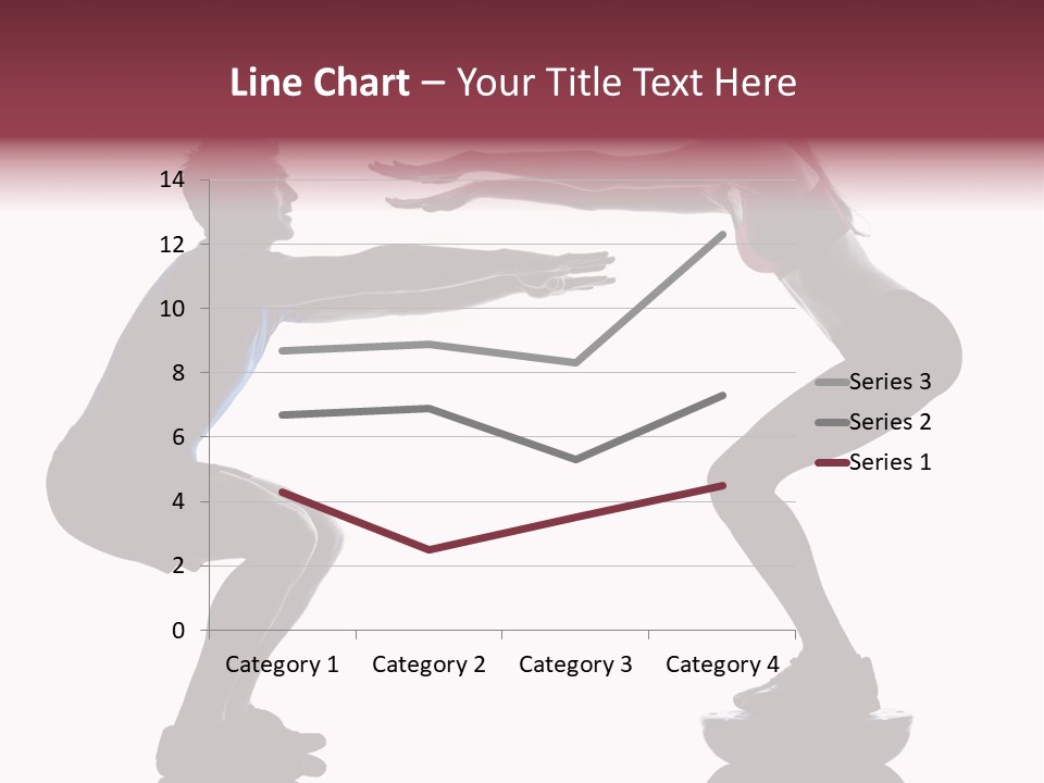 Body Building Gymnastic Instructor PowerPoint Template