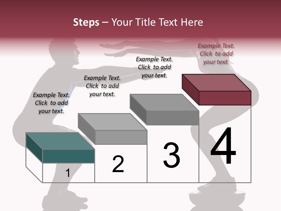 Body Building Gymnastic Instructor PowerPoint Template