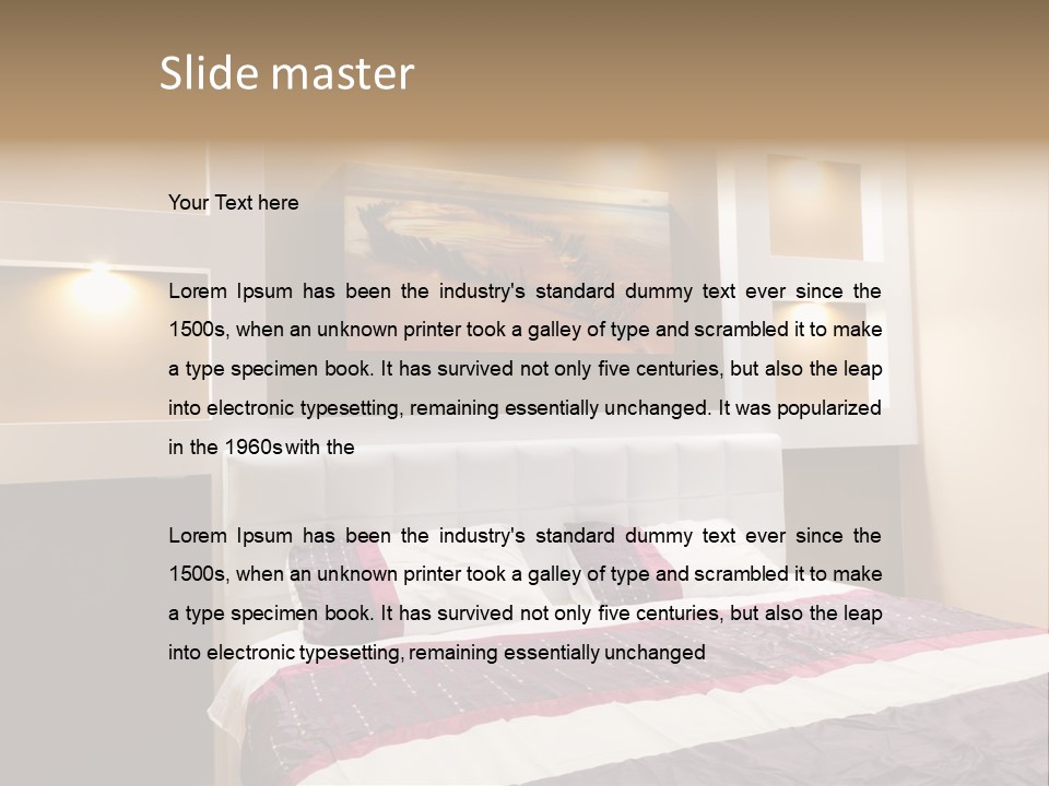 White Bright Light PowerPoint Template