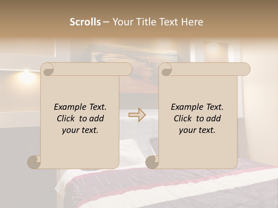 White Bright Light PowerPoint Template